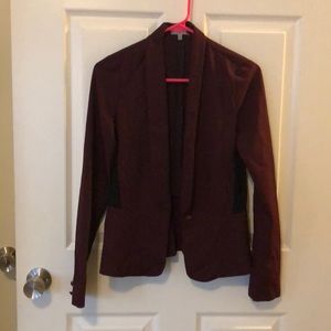 Maroon blazer